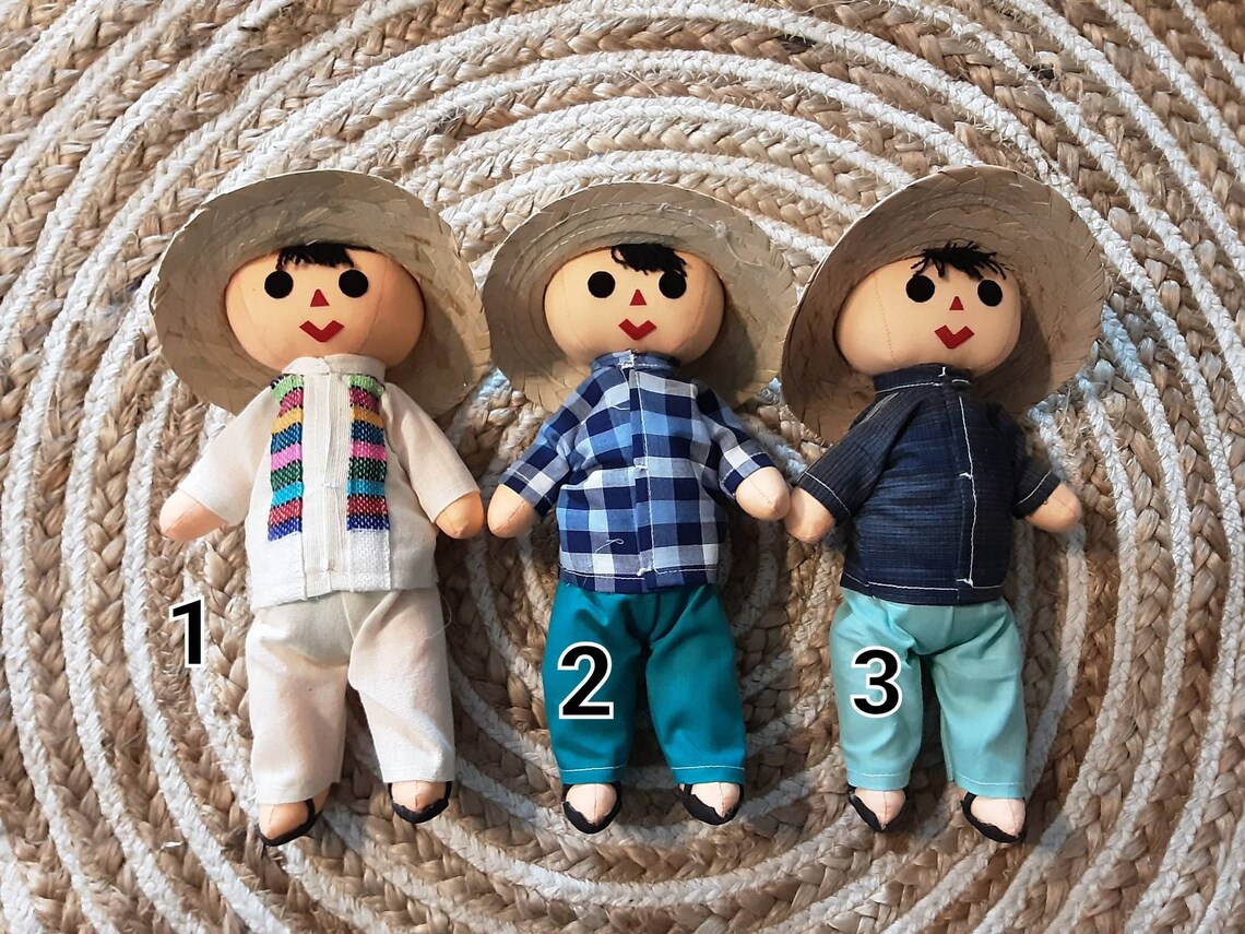 Mexican Dolls Handmade Dolls Dolls Panchito Dolls Lele - Etsy