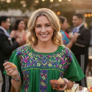 Embroidered blouses/Floral embroidered blouse/Mexican Fiesta/Traditional Mexican blouse/Plus size blouse/Cinco de Mayo/Handmade