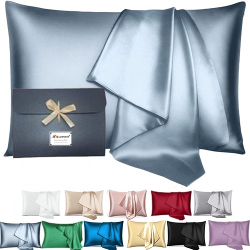 100% Pure 22 Momme Mulberry Silk Pillowcase for Hair and Skin - Etsy 100% Pure 22 Momme Mulberry Silk Pillowcase for Hair and Skin - Etsy