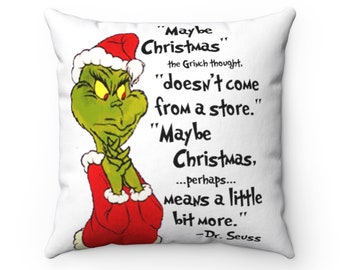 grinch pillow cases