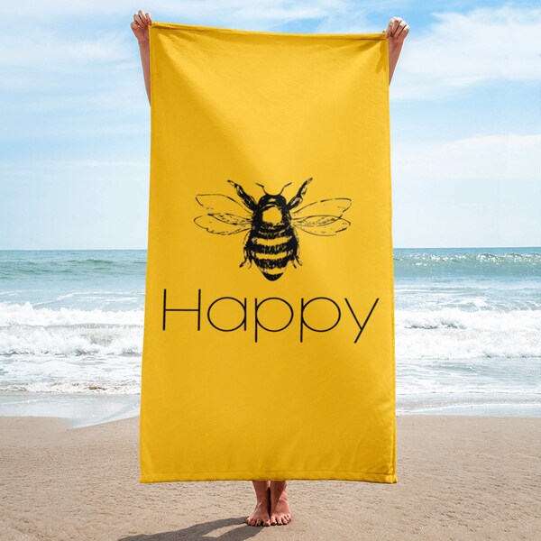 Bee Towel Etsy
