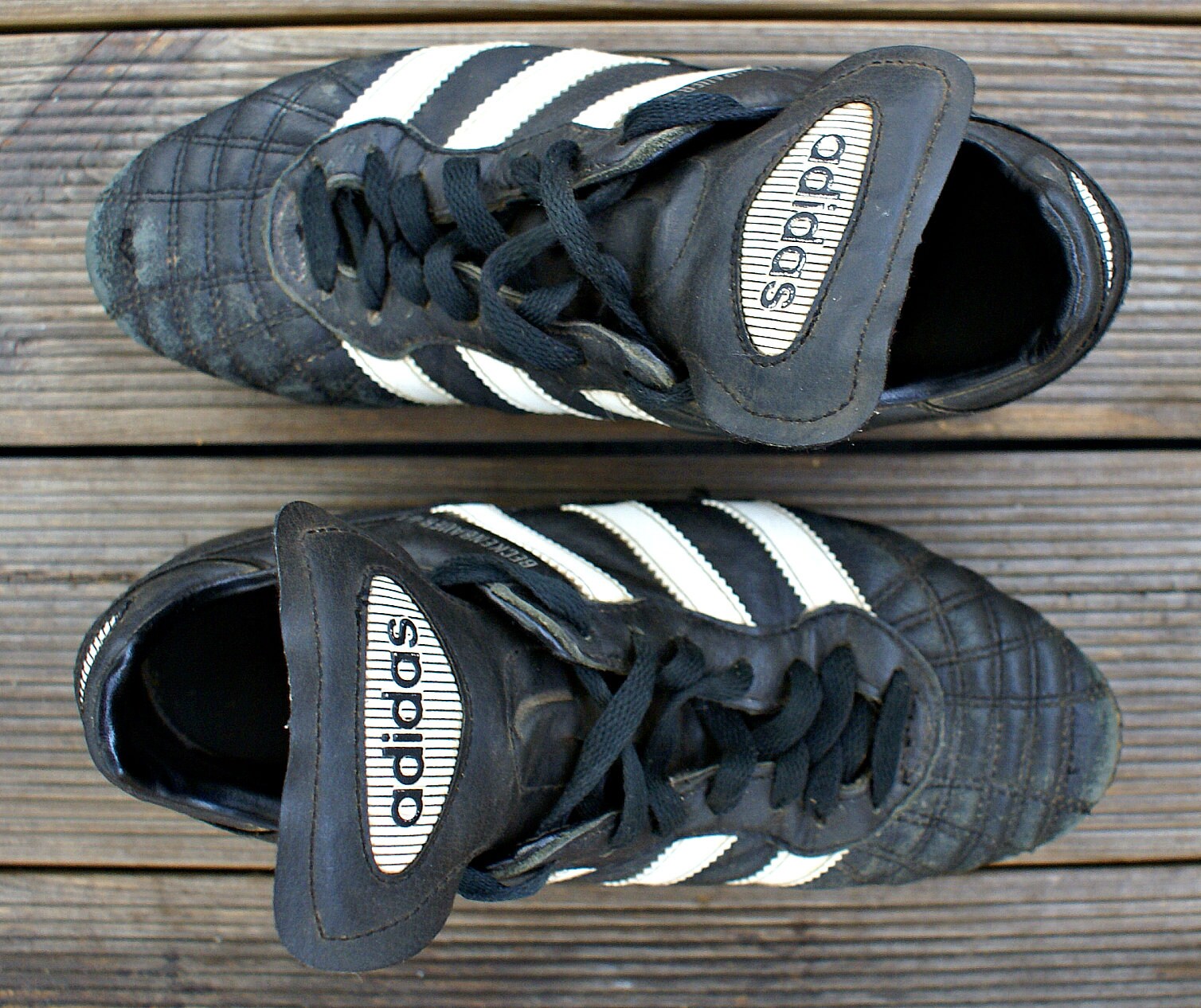 1997 Vintage Retro Adidas Beckenbauer nr.5 zapatos/tacos | Etsy México