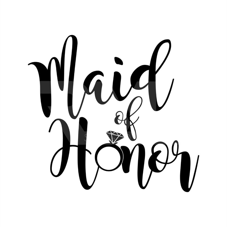 maid of honor design