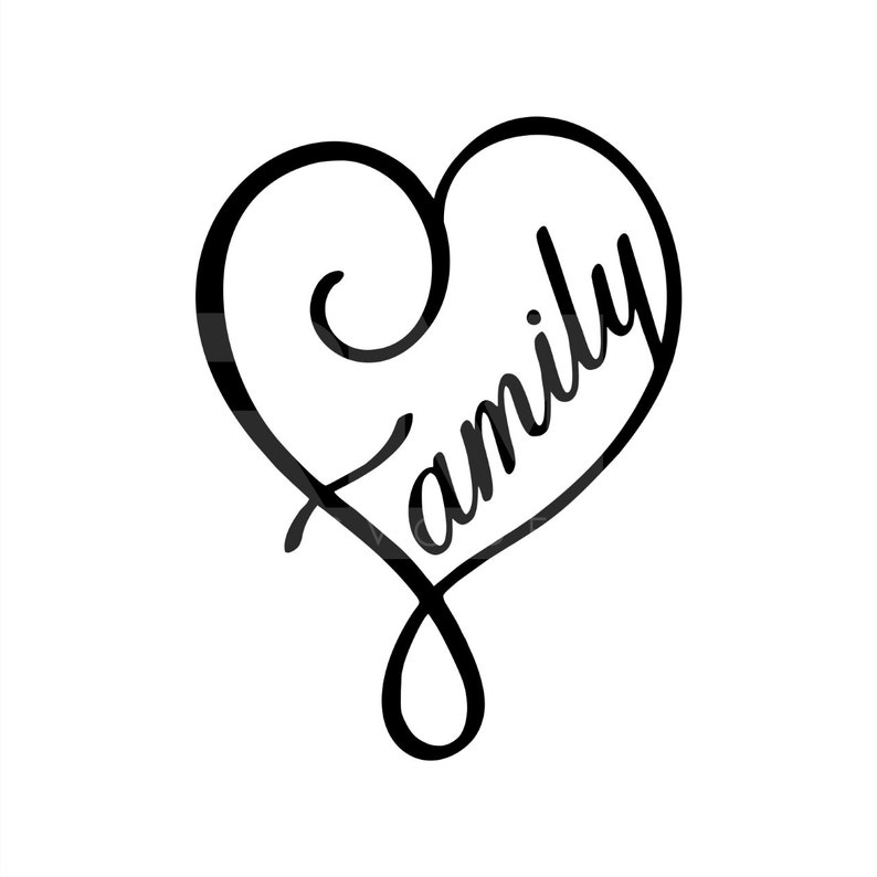 Free Free 347 Family Heart Svg SVG PNG EPS DXF File