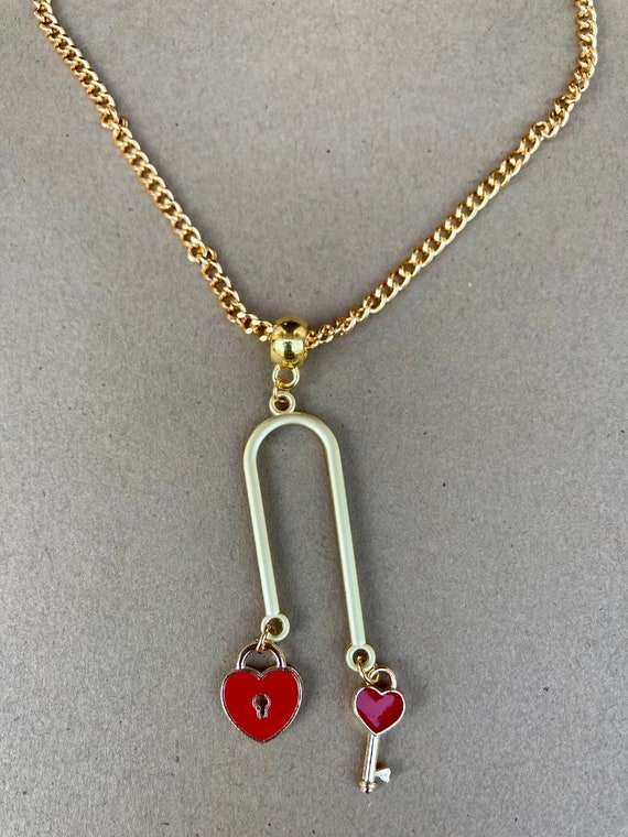 Necklace key deals to my heart