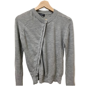 Vintage Yoshi Kondo of Issey Miyake Slanting Knitted Cardigan