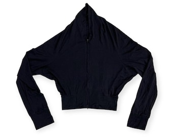 Yohji Yamamoto Oversized Sleeve Zip Up Light Jacket