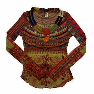 Jean Paul Gaultier SS94 ‘Les Tatouges’ mesh top