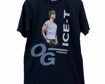 Vintage Ice T OG Rhyme Syndicate Tshirt - Etsy