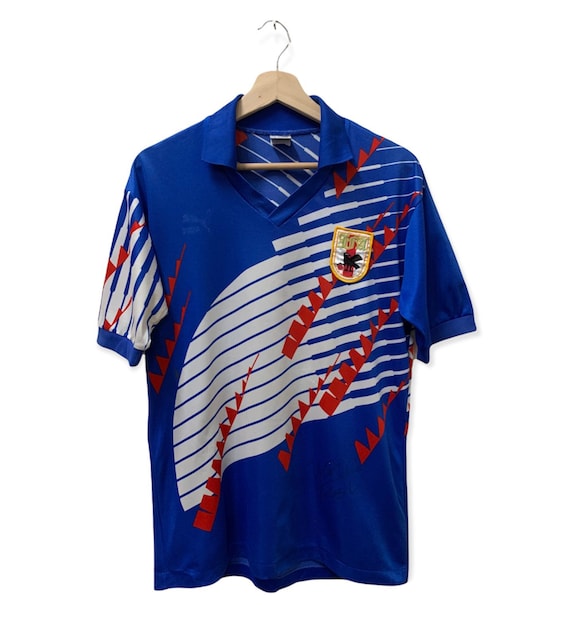 Vintage 91' Japan Football Jersey With Signature - Etsy