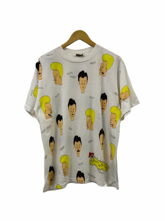 93 Beavis and Butthead All Over Print T-shirt - image 1