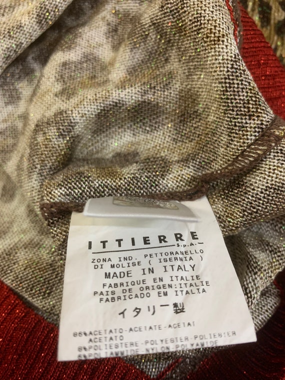 Dolce and Gabbana Glitter Turtleneck Knit Top - image 7