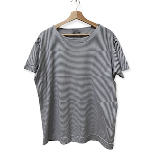 Vintage Christian Dior Monsieur Wide Neck Striped T Shirt