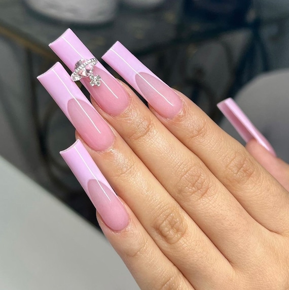 Tapered Square Nails - 26 Designs You'll Love