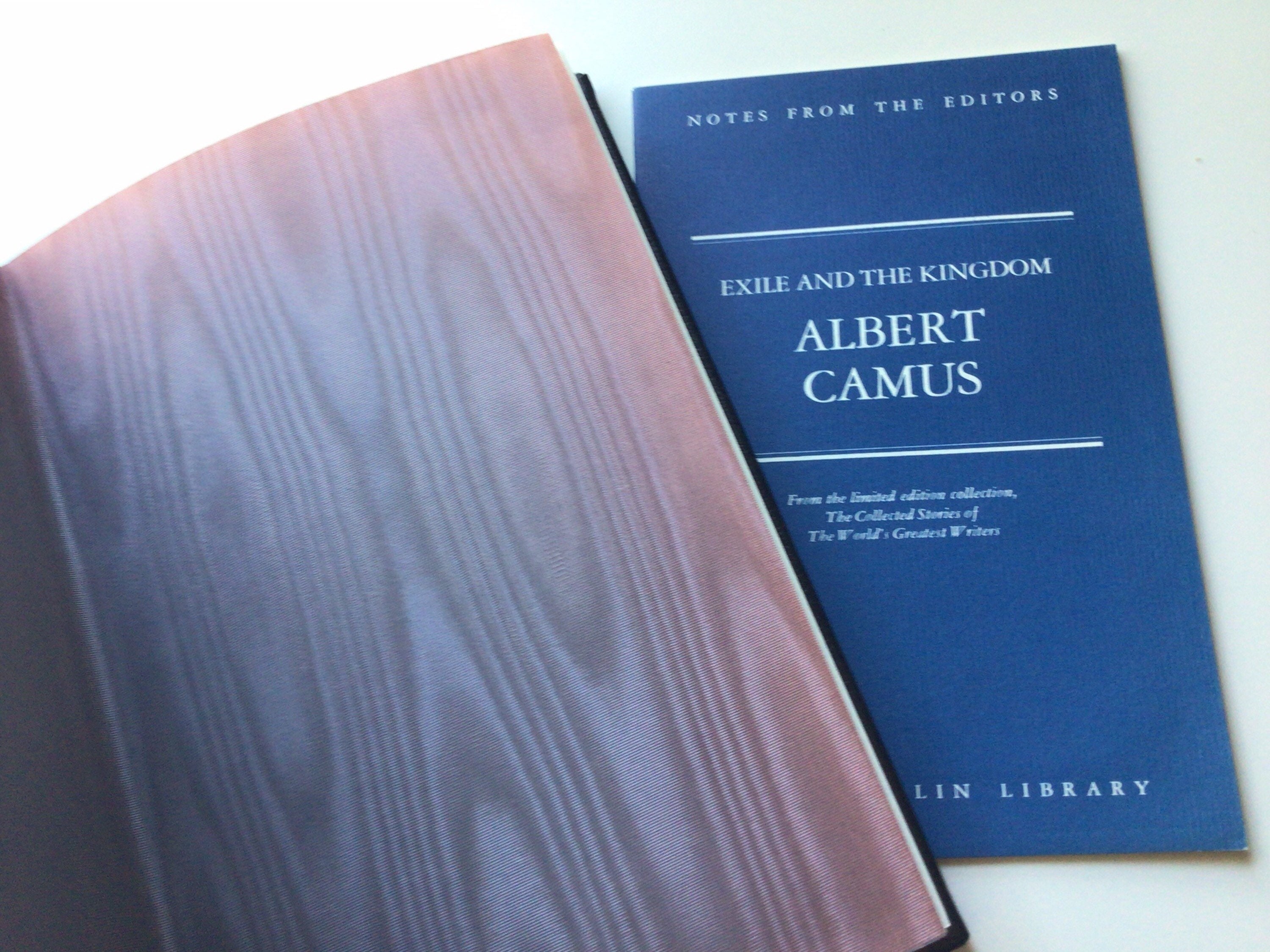 Albert Camus Exile and the Kingdom The Franklin Library Etsy