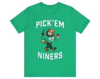 Camiseta Charlotte 49ers Pick'Em / Camiseta con efecto desgastado / Camiseta estampada / Big Norm / Camiseta unisex de algodón