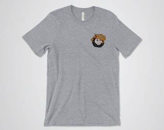 Camiseta de mascota Charlotte 49ers de doble cara / Camiseta angustiada / Camiseta gráfica / Camiseta unisex de algodón