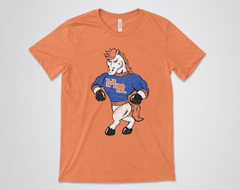 Camiseta con estampado de la mascota de Marvin Ridge High - Waxhaw, Carolina del Norte (Unisex)