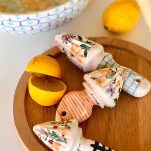 Handmade Ceramic Mini Lemon Squeezer
