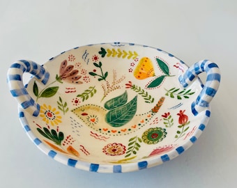 素朴な手作りの陶器のボウル - Etsy 日本