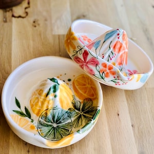 Handmade Ceramic Lemon Squeezer