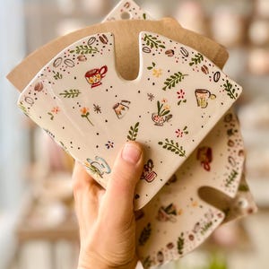 Handgemaakte keramische koffiefilterhouder