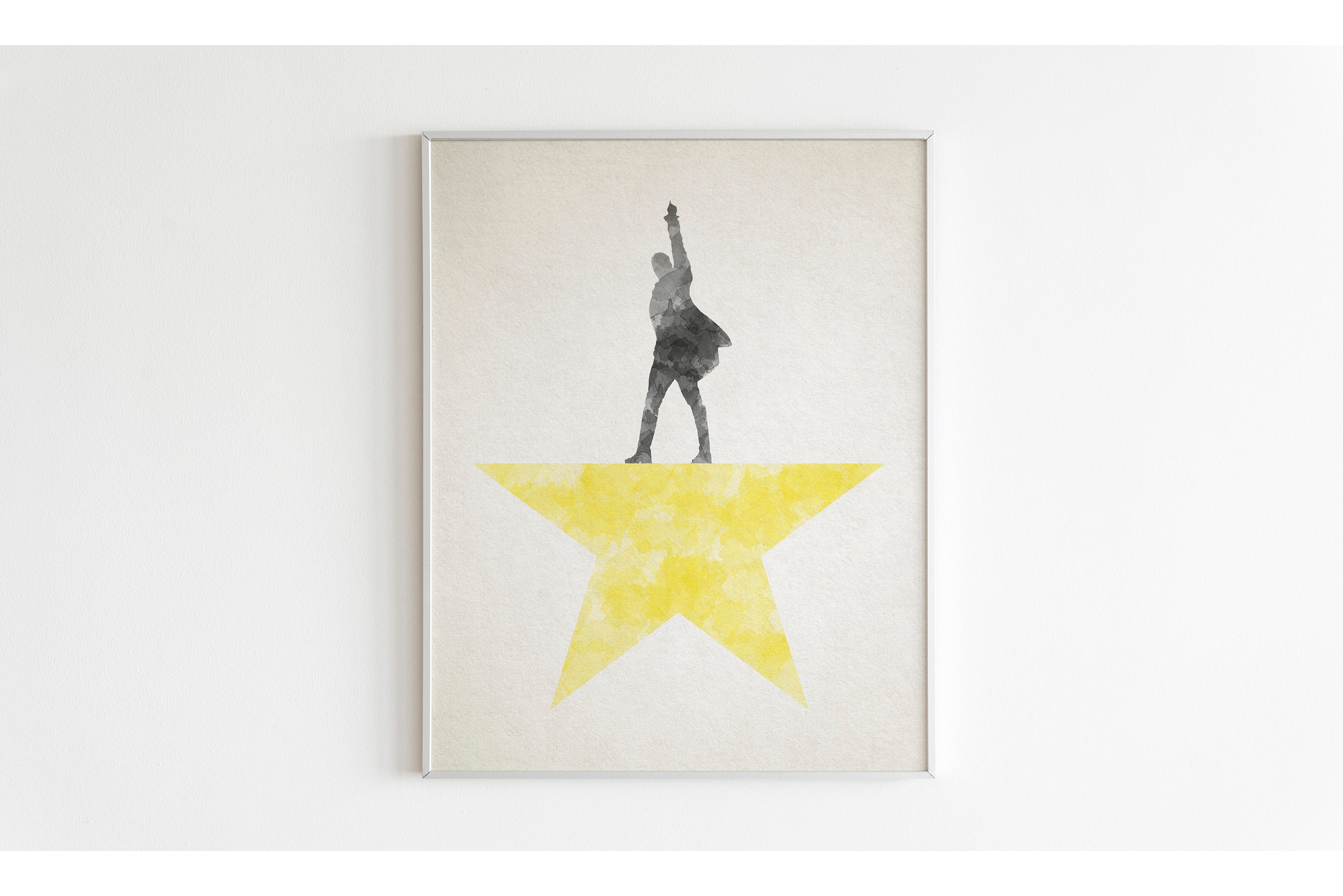 Hamilton poster print Hamilton printable art hamilton art | Etsy