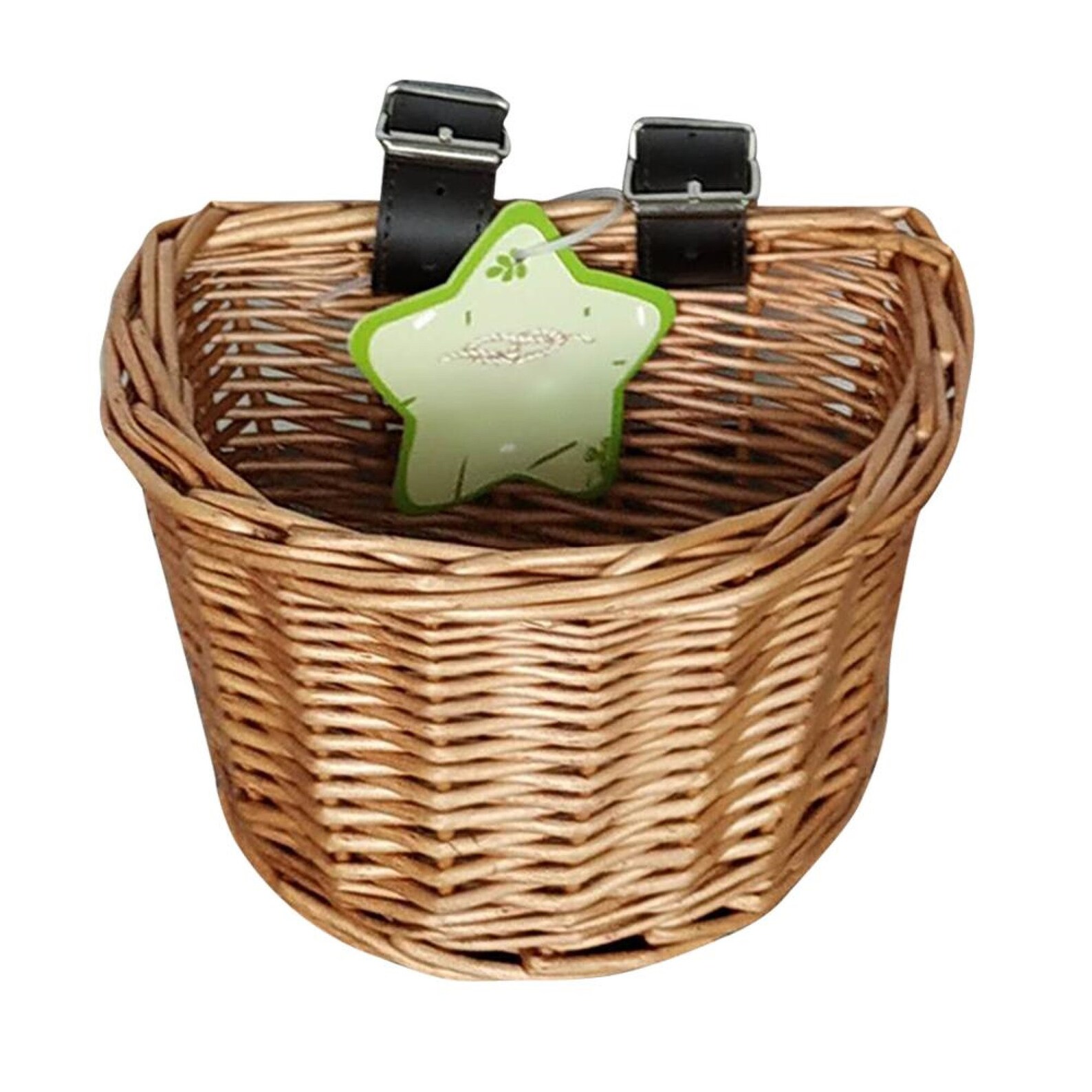 Wicker Bike Basket Cargo Bag Child Bicycle Front Handlebar Etsy