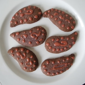 Purple corn biscuits