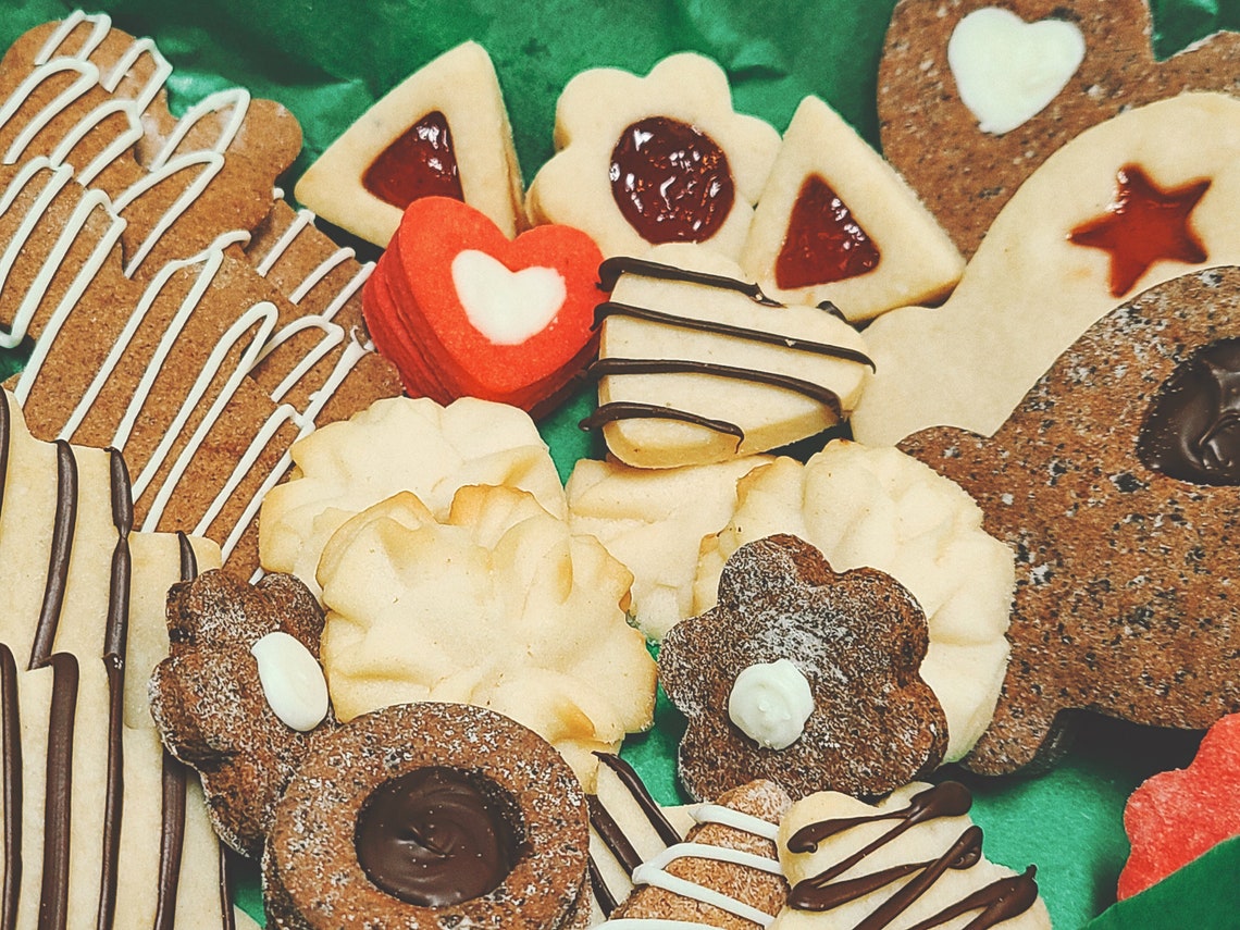 Holiday Christmas Gift cookies Christmas cookies Holiday | Etsy