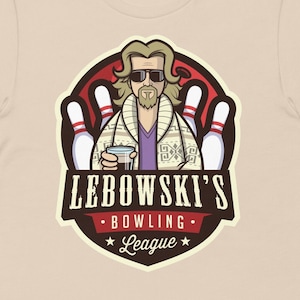 Lebowski's Bowling League Unisex T-Shirt