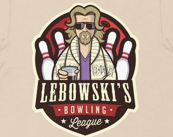 Lebowski's Bowling League Unisex T-Shirt