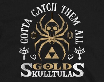 Gold Skulltulas Unisex T-Shirt