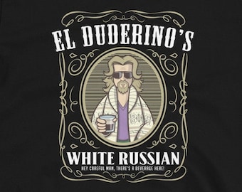 El Duderino's White Russian Unisex T-Shirt