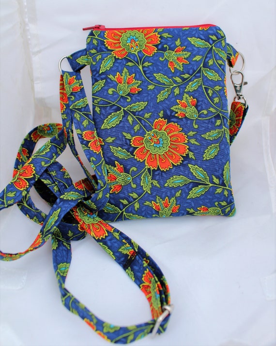 Floral Small Crossbody Bag Etsy