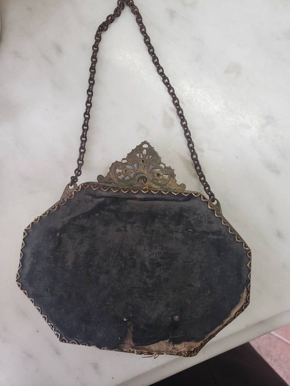 Antique handbag, approx 1930's. - image 2