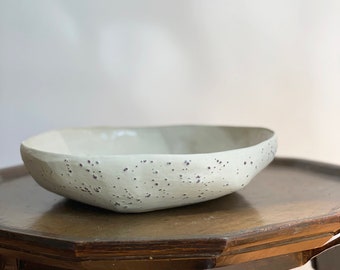 hand built Large serving Bowl for Entertaining or Gathering/ Centerpiece