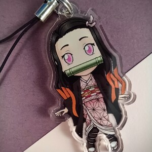 Taisho Era Demon Hunter Acrylic Charms image 3