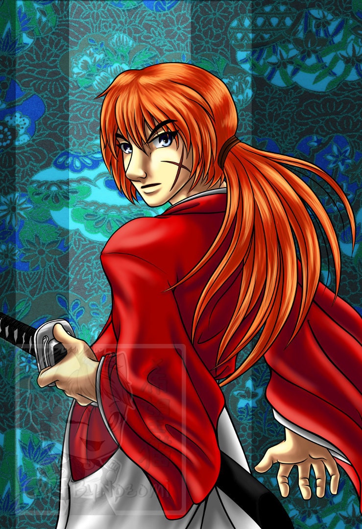 Rurouni Kenshin Remake Art Board Print for Sale by Bokir-Sasmita