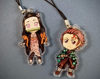 Taisho Era Demon Hunter Acrylic Charms