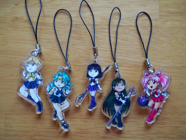 Magical Girl Planet Defenders Outer Planet Charms image 1