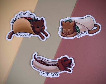 Kawaii Food Truck Stickers