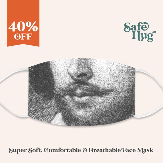 Shakespeare Face Mask Literature Mask Realistic 3D Mask Etsy