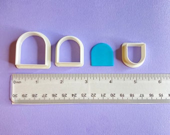 Closed Arch Polymer Clay Cutter | Earring Jewelry Making