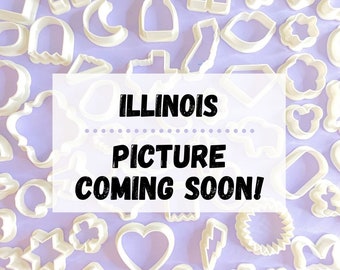 Illinois Polymer Clay Cutter | Earring Jewelry Making