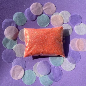 Peachy Pink Fine Glitter | Fine Crafting Glitter
