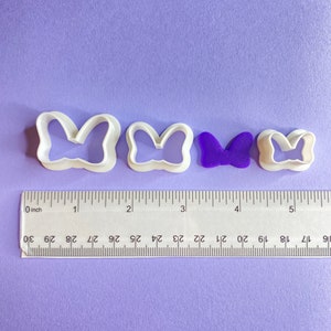 Bow #1 Polymer Clay Cutter | Earring Jewelry Making