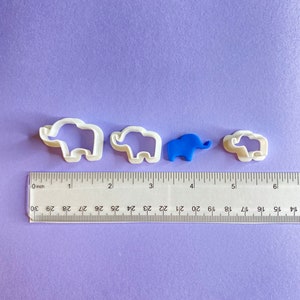 Elephant Polymer Clay Cutter | Earring Jewelry Making