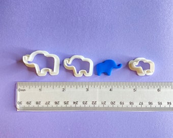 Elephant Polymer Clay Cutter | Earring Jewelry Making
