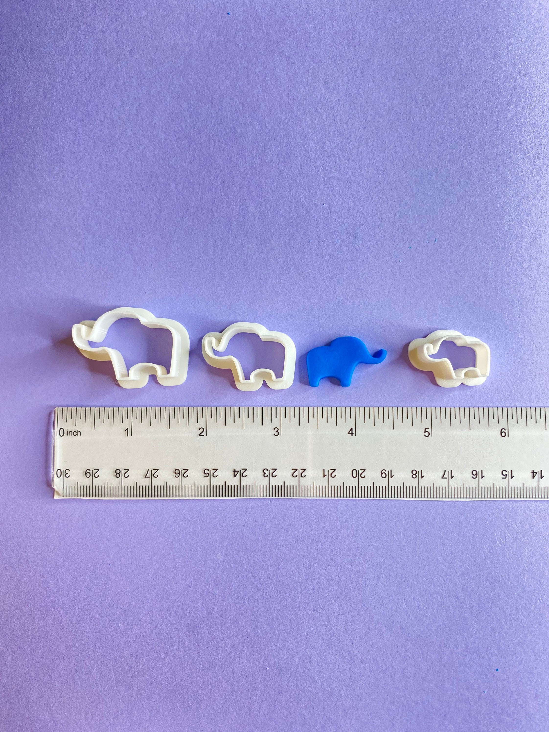 Elephant Polymer Clay Cutter | Earring Jewelry Making